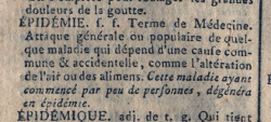 Épidémie